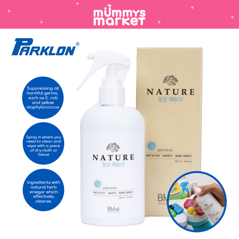 Nature Playmat Cleanser For Parklon Mats - Antibacterial Mattoy 250ml